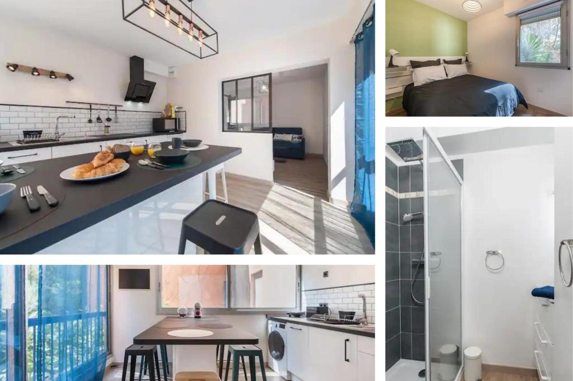 Ferienwohnung Cosy La Baie Des Anges - Plage La Ciotat - Classe 3 Etoiles Exterior foto